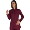Tunique Femme Col Mao Portofino Bordeaux -Travail Professionnels Vêtements Magasin tunique femme col mao portofino bordeaux