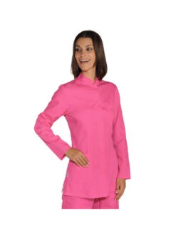 Tunique Femme Col Mao Portofino Fuchsia