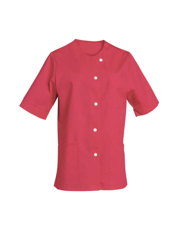 Tunique Infirmière Manches Courtes ANGELE Rose 3 Tunique Infirmière Manches Courtes ANGELE Rose