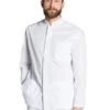 Tunique Médicale Blanche à Manches Longues Homme