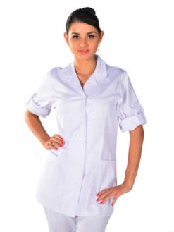 Tunique Médicale Avec Manches Retroussables
