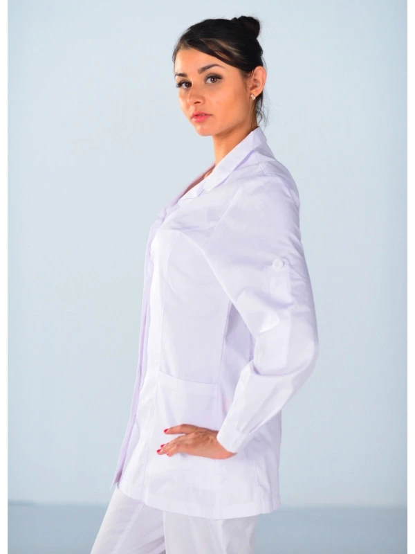 Tunique Médicale Avec Manches Retroussables 6 Tunique Médicale Avec Manches Retroussables – Image 4