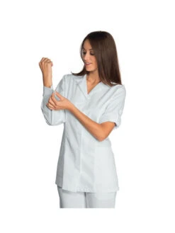 Tunique Médicale Avec Manches Retroussables 13 Tunique Médicale Avec Manches Retroussables -Travail Professionnels Vêtements Magasin tunique medicale avec manches retroussables 5