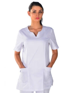 Tunique Médicale Blanche Alice