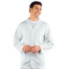 Tunique Médicale Blanche Anti Acide Coupe Sport 2 Tunique Médicale Blanche Anti Acide Coupe Sport -Travail Professionnels Vêtements Magasin tunique medicale blanche anti acide coupe sport