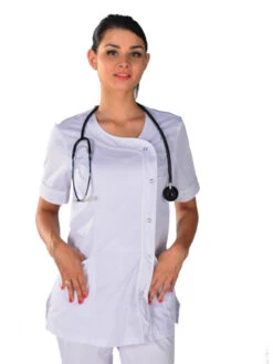 Tunique Médicale Brasilia Blanche Clinic Look