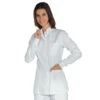 Tunique Médicale Blanche Col Mao Portofino