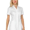 Tunique Médicale Manches Courtes Femme Rio -Travail Professionnels Vêtements Magasin tunique medicale blanche femme rio