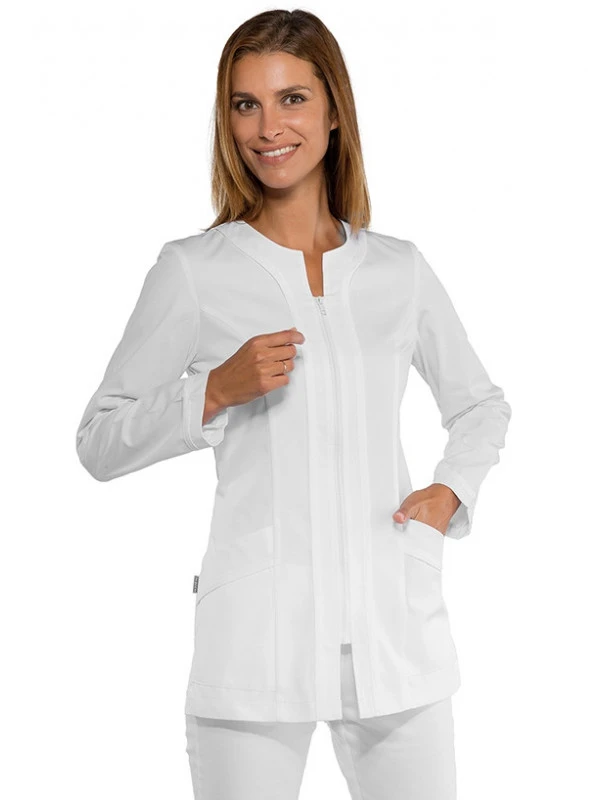 Tunique Médicale Blanche Isacco 4 Tunique Médicale Blanche Isacco – Image 2