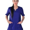 Tunique Médicale Bleu Alice -Travail Professionnels Vêtements Magasin tunique medicale bleu alice