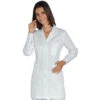 Tunique Médicale Femme Marbella Blanche Boutons Pression Tissu Léger 2 Tunique Médicale Femme Marbella Blanche Boutons Pression Tissu Léger -Travail Professionnels Vêtements Magasin tunique medicale femme marbella blanche pressions