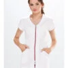Tunique Médicale Lily Couture Blanche & Rose