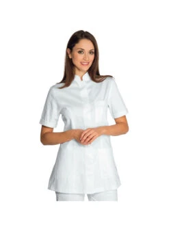 Tunique Médicale Manches Courte Panarea Blanc