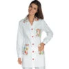 Tunique Médicale Marbella Blanc Smile 100% Coton -Travail Professionnels Vêtements Magasin tunique medicale marbella blanc smile 100 coton