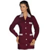 Tunique Médicale Marbella Bordeaux Rayé Bordeaux -Travail Professionnels Vêtements Magasin tunique medicale marbella bordeaux raye bordeaux