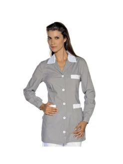 Tunique Médicale Marbella Gris Blanc