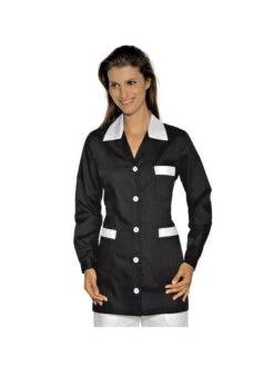 Tunique Médicale Marbella Noir Blanc