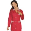 Tunique Médicale Marbella Rouge Rayé Rouge 1 Tunique Médicale Marbella Rouge Rayé Rouge -Travail Professionnels Vêtements Magasin tunique medicale marbella rouge raye rouge