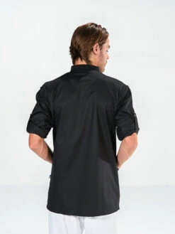 Tunique Médicale Noire Manches Longues Réglables FABIEN 9 Tunique Médicale Noire Manches Longues Réglables FABIEN -Travail Professionnels Vêtements Magasin tunique medicale noire manches longues reglables fabien 2