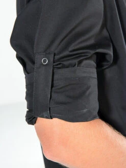 Tunique Médicale Noire Manches Longues Réglables FABIEN 10 Tunique Médicale Noire Manches Longues Réglables FABIEN -Travail Professionnels Vêtements Magasin tunique medicale noire manches longues reglables fabien 3