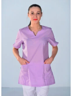 Tunique Médicale Parme Alice -Travail Professionnels Vêtements Magasin tunique medicale parme alice 3