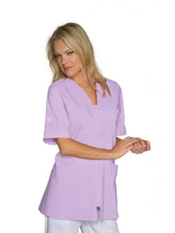 Tunique Médicale Parme Manches Retroussables Clinic Look 13 Tunique Médicale Parme Manches Retroussables Clinic Look -Travail Professionnels Vêtements Magasin tunique medicale parme manches retroussables clinic look 5