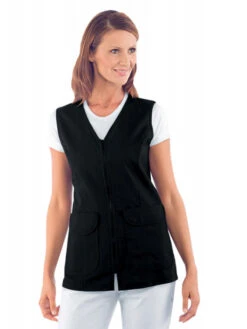 Tunique Médicale Sans Manches Marakaibo Noir