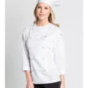 Veste Blanche De Cuisine Dolce Design -Travail Professionnels Vêtements Magasin veste blanche de cuisine dolce design