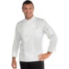 Veste Blanche De Cuisiner Coupe Slim 100% Coton -Travail Professionnels Vêtements Magasin veste blanche de cuisiner coupe slim 100 coton