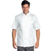 Veste Chef Cuisinier Extralight Blanche Manches Courtes