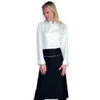 Veste Chef Cuisinier Femme Blanc Microfibres -Travail Professionnels Vêtements Magasin veste chef cuisinier femme blanc microfibres