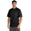 Veste Chef Cuisinier Noir Tissu Ultra Léger -Travail Professionnels Vêtements Magasin veste chef cuisinier noir tissu ultra leger