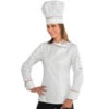 Veste Cuisine Italienne Pour Femme 100% Coton -Travail Professionnels Vêtements Magasin veste cuisine italienne pour femme 100 coton