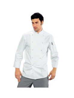 Veste De Cuisine Blanche 100% Coton