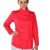 Veste De Cuisine Femme Rouge Spice Lady -Travail Professionnels Vêtements Magasin veste de cuisine femme rouge spice lady