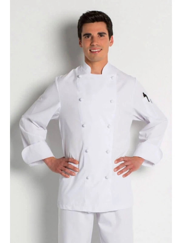 Veste De Cuisine Grand Chef 100% Coton 5 Veste De Cuisine Grand Chef 100% Coton – Image 3