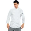 Veste De Cuisine Pas Cher A Boutons Pression -Travail Professionnels Vêtements Magasin veste de cuisine pas cher a boutons pression