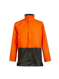 Veste De Pluie Forestiere Orange Nemo North Ways