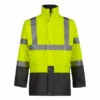 Veste De Pluie Haute Visibilité Jaune Fluo Bandit North Ways