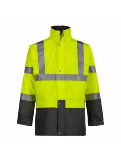 Veste De Pluie Haute Visibilité Jaune Fluo Bandit North Ways