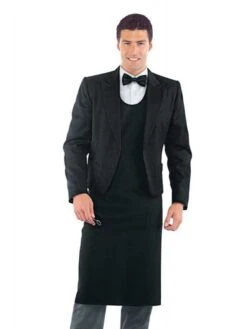 Veste Noire De Sommelier Pour Homme