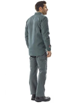 Veste De Travail Anti Acide Couleur Grise Lafont -Travail Professionnels Vêtements Magasin veste de travail anti acide couleur grise lafont 2