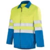 Veste De Travail Haute Visibilité Jaune Fluo Et Bleu Bugatto A. Lafont -Travail Professionnels Vêtements Magasin veste de travail haute visibilite jaune fluo et bleu bugatto a lafont