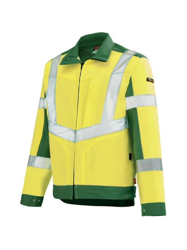 Veste De Travail Hivi Jaune Fluo Et Vert Fonce A. Lafont 3 Veste De Travail Hivi Jaune Fluo Et Vert Fonce A. Lafont