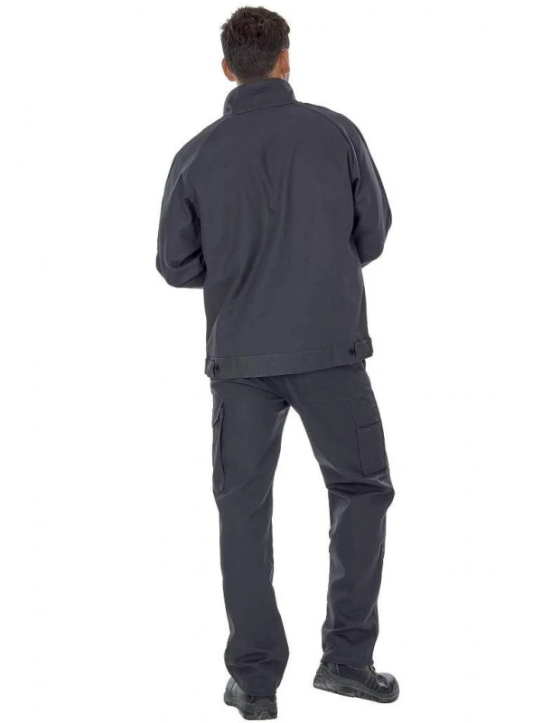 Veste De Travail Homme Gris Charbon 5 Veste De Travail Homme Gris Charbon – Image 3