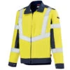 Veste De Travail Homme Jaune Fluo Hivi Et Bleu