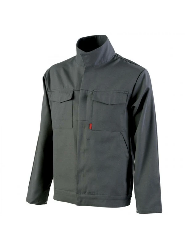 Veste De Travail Multipoches Gris 3 Veste De Travail Multipoches Gris