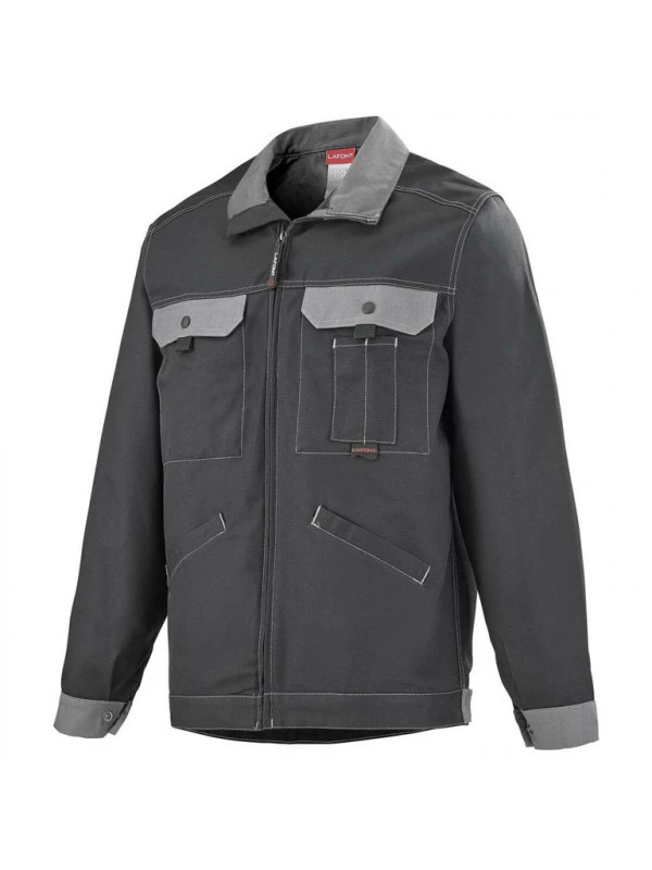 Veste De Travail Noire Et Grise 3 Veste De Travail Noire Et Grise