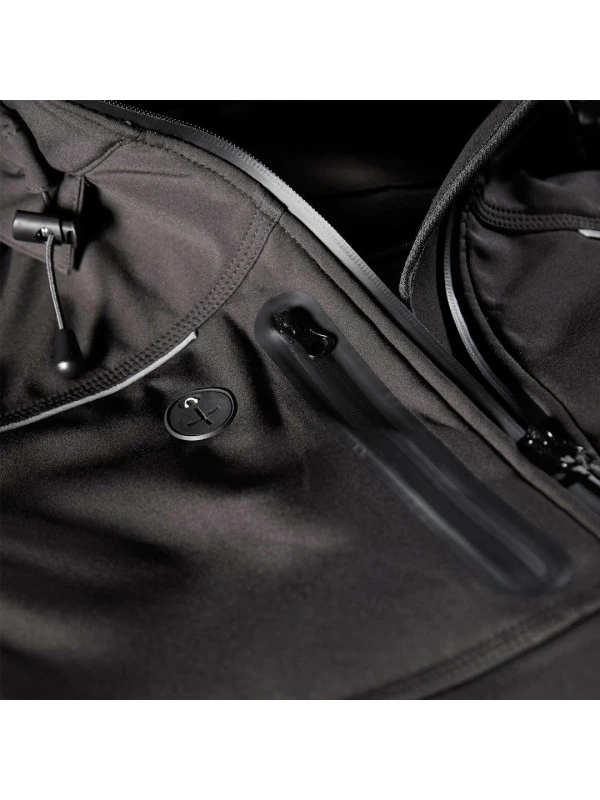 Veste De Travail Softshell Respirante Noire Flores North Ways 4 Veste De Travail Softshell Respirante Noire Flores North Ways – Image 2