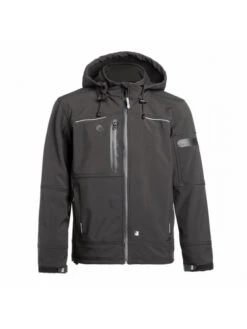 Veste De Travail Softshell Respirante Noire Flores North Ways